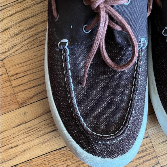Sperry Men's Dark Brown Boat Shoes - Picture 4 of 8